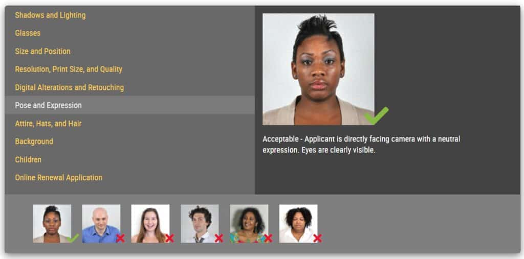 Ejemplos de fotos con expresion loteria de visas dv-2024