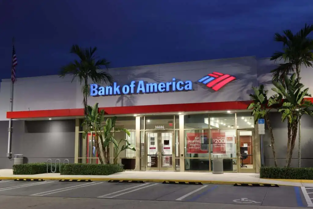 banco bank of america en miami
