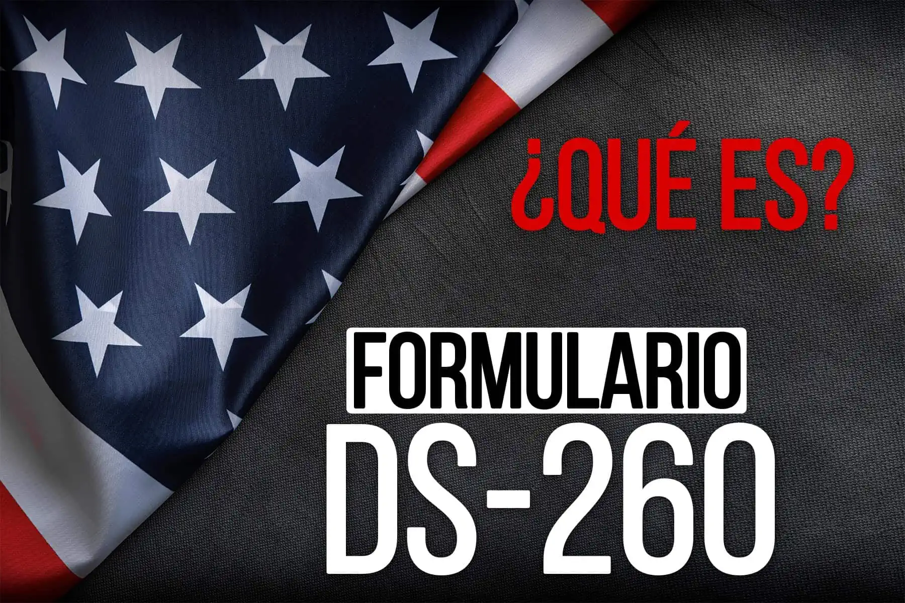 formulario ds-260