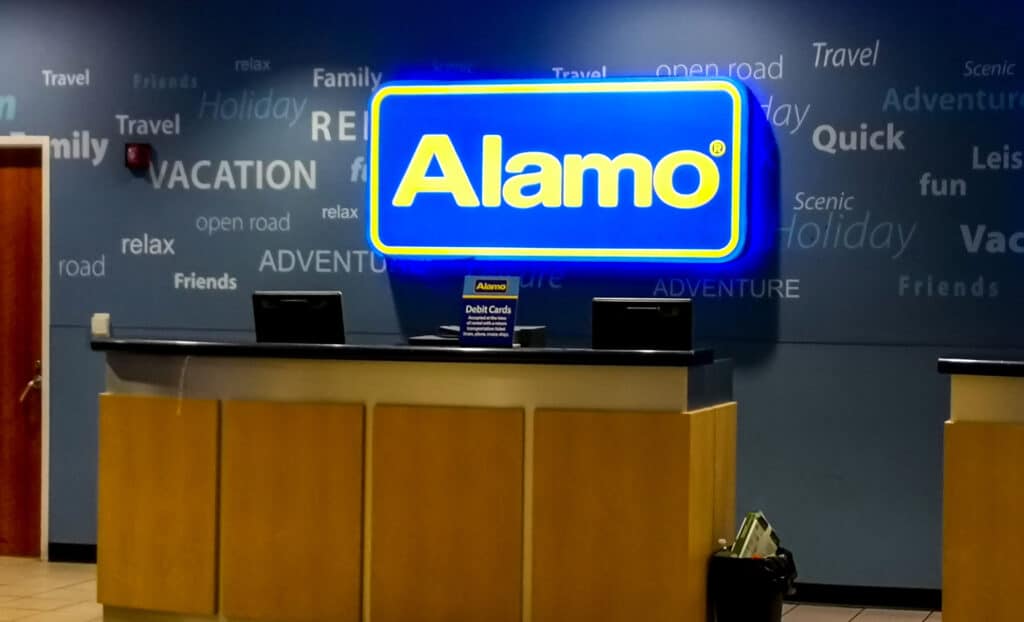 alamo rent a car