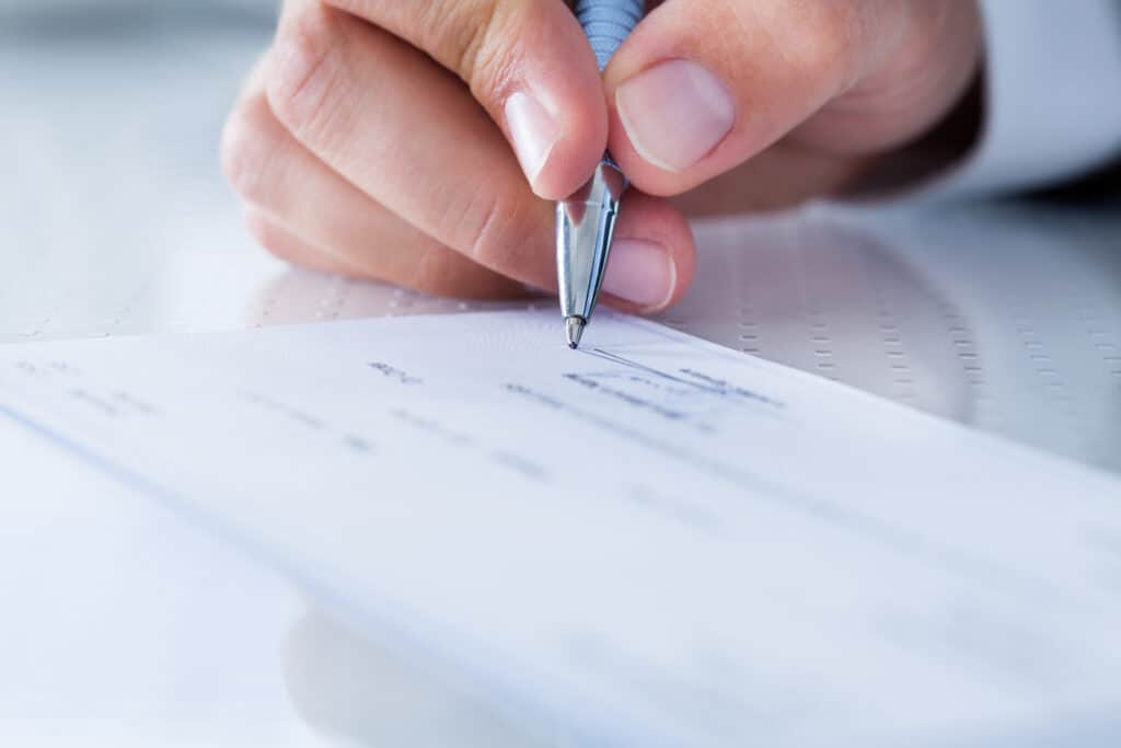 como llenar un money order para el irs