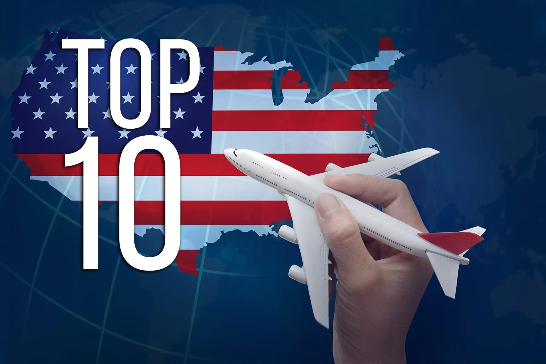 10 Aeropuertos más Grandes de Estados Unidos